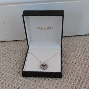 SAFI KILIMA WHITE GOLD 14K TANZANITE